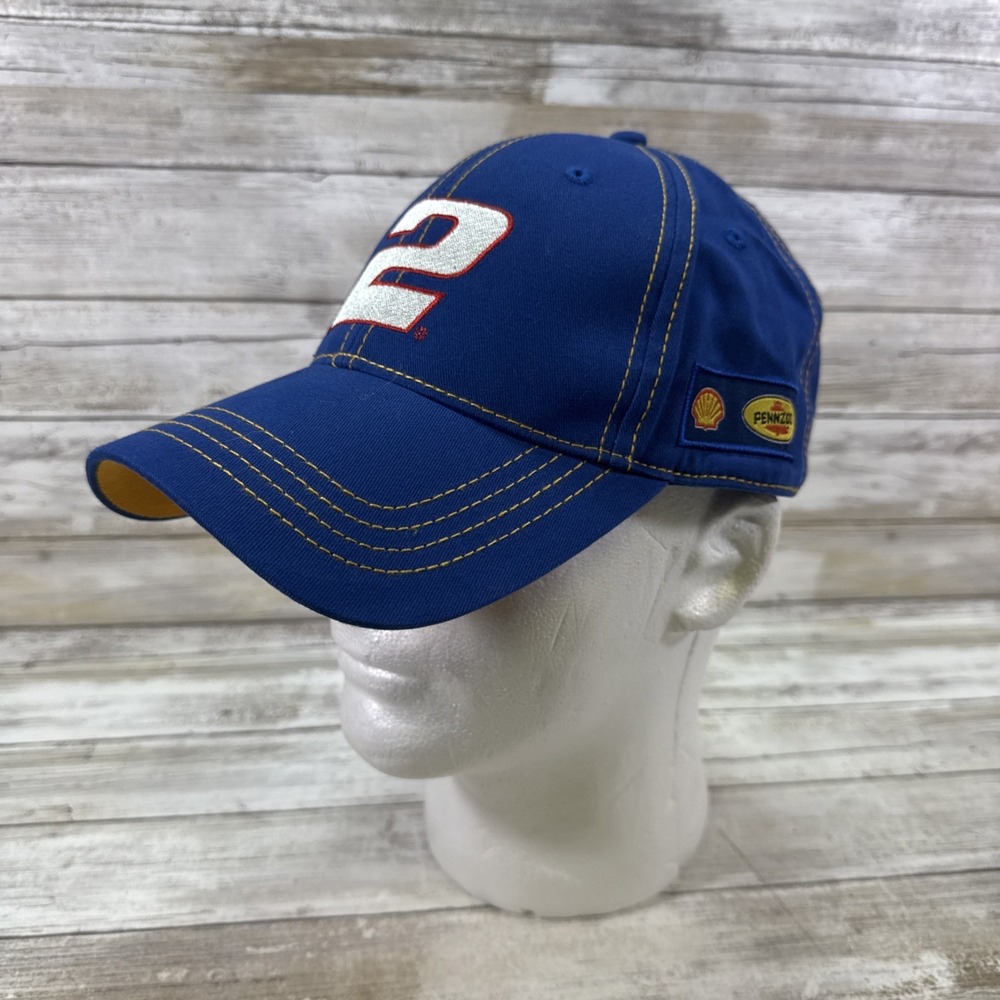 Penske Racing Blue #2 Adjustable Baseball Cap Hat